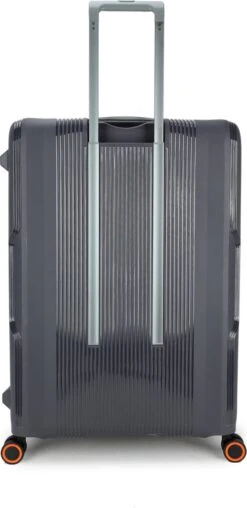 Decent Koffer / Trolley / Reiskoffer - 77 X 54.5 X 31.5 Cm - 116 Liter - Polypropyleen - Maat XL - On-Tour - Grijs -Kofferland Goedkope Winkel 583x1200 1