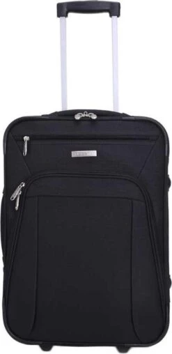 Decent Basic-Line Medium Trolley 63 Cm - Zwart
