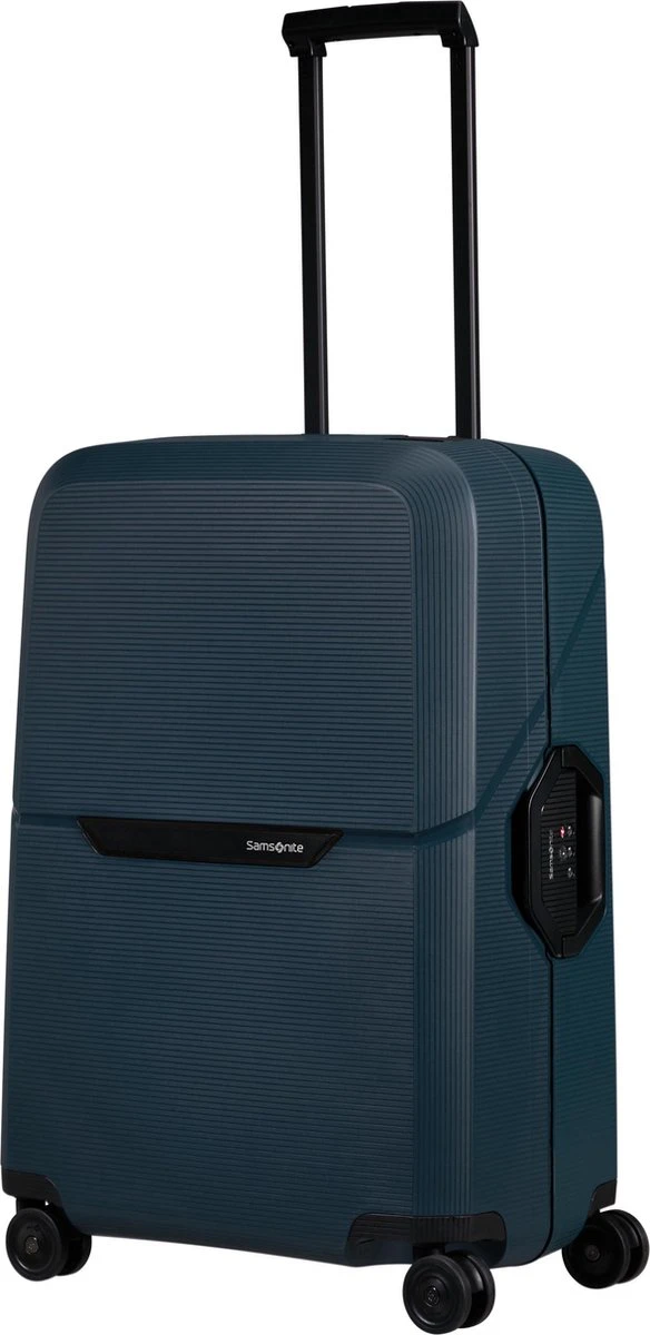 Samsonite Reiskoffer - Magnum Eco Spinner 69/25 (Medium) Midnight Blue 1 Samsonite Reiskoffer - Magnum Eco Spinner 69/25 (Medium) Midnight Blue