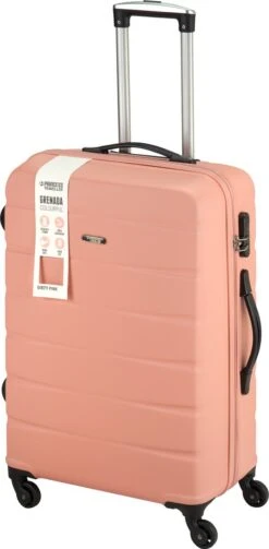 Princess Traveller Grenada - Reiskoffer - Dirty Pink - M - 66cm -Kofferland Goedkope Winkel 589x1200 1