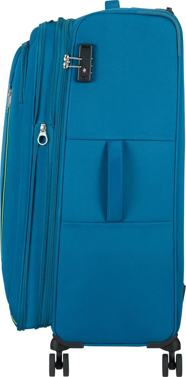 American Tourister Reiskoffer - Hyperspeed Spinner 80/30 Tsa Uitbreidbaar Deep Teal 5 American Tourister Reiskoffer - Hyperspeed Spinner 80/30 Tsa Uitbreidbaar Deep Teal - Afbeelding 5