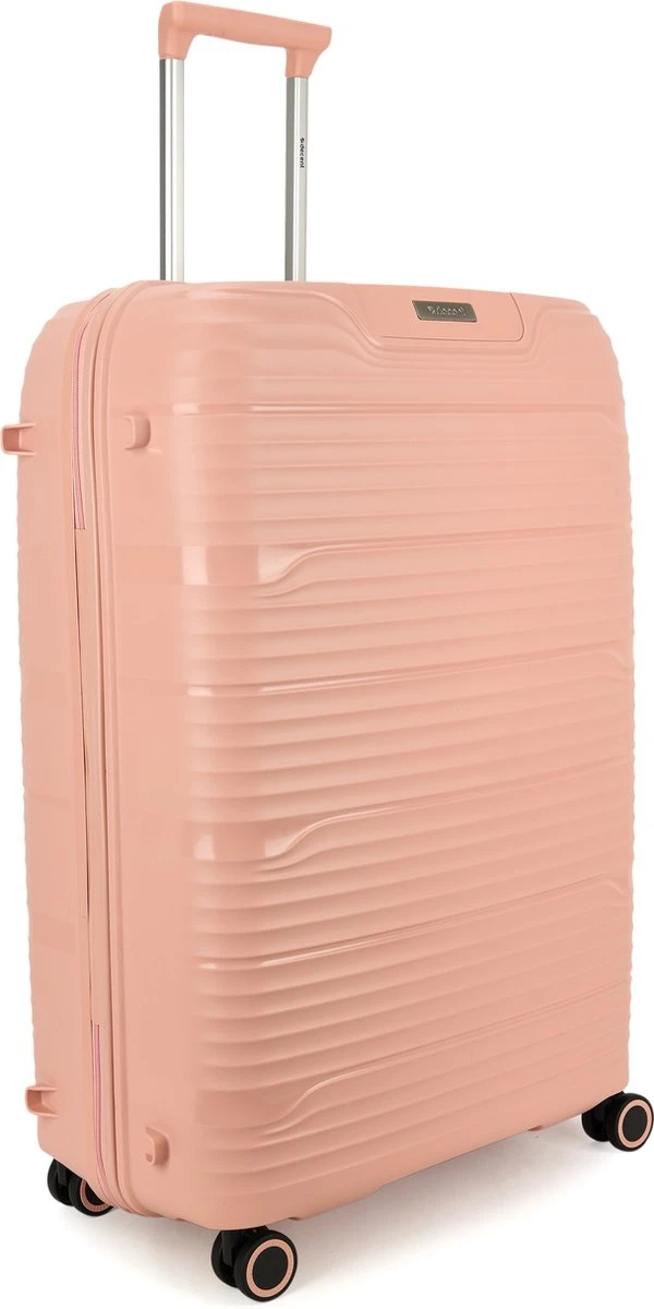 Decent EXPLORER PP Trolley 77 Cm - 106 Liter - TSA Slot - Pink 2 Decent EXPLORER PP Trolley 77 Cm - 106 Liter - TSA Slot - Pink - Afbeelding 2