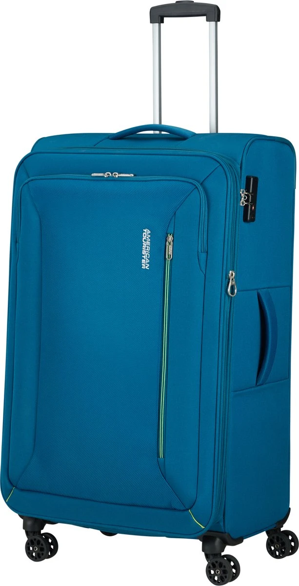 American Tourister Reiskoffer - Hyperspeed Spinner 80/30 Tsa Uitbreidbaar Deep Teal 6 American Tourister Reiskoffer - Hyperspeed Spinner 80/30 Tsa Uitbreidbaar Deep Teal - Afbeelding 6