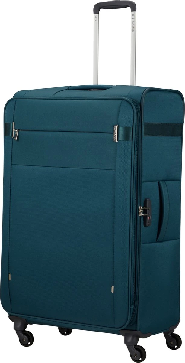 Samsonite Reiskoffer - Citybeat Spinner 78/29 Uitbreidbaar - Petrol Blue 3 Samsonite Reiskoffer - Citybeat Spinner 78/29 Uitbreidbaar - Petrol Blue - Afbeelding 3