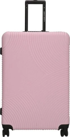 Enrico Benetti Koffer / Trolley / Reiskoffer - 75 X 46 X 25 Cm - 93 Liter - ABS - Maat L - Louisville - Roze