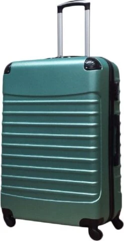 Castillo Quadrant 2 Delige ABS Kofferset (XL + S) - Lichtgroen -Kofferland Goedkope Winkel 618x1200 4