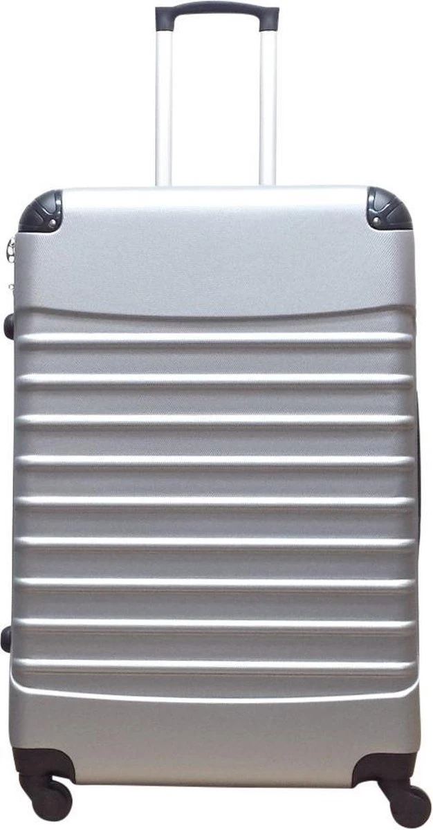 Castillo Quadrant 2 Delige ABS Kofferset (XL + S) - Zilver 6 Castillo Quadrant 2 Delige ABS Kofferset (XL + S) - Zilver - Afbeelding 6