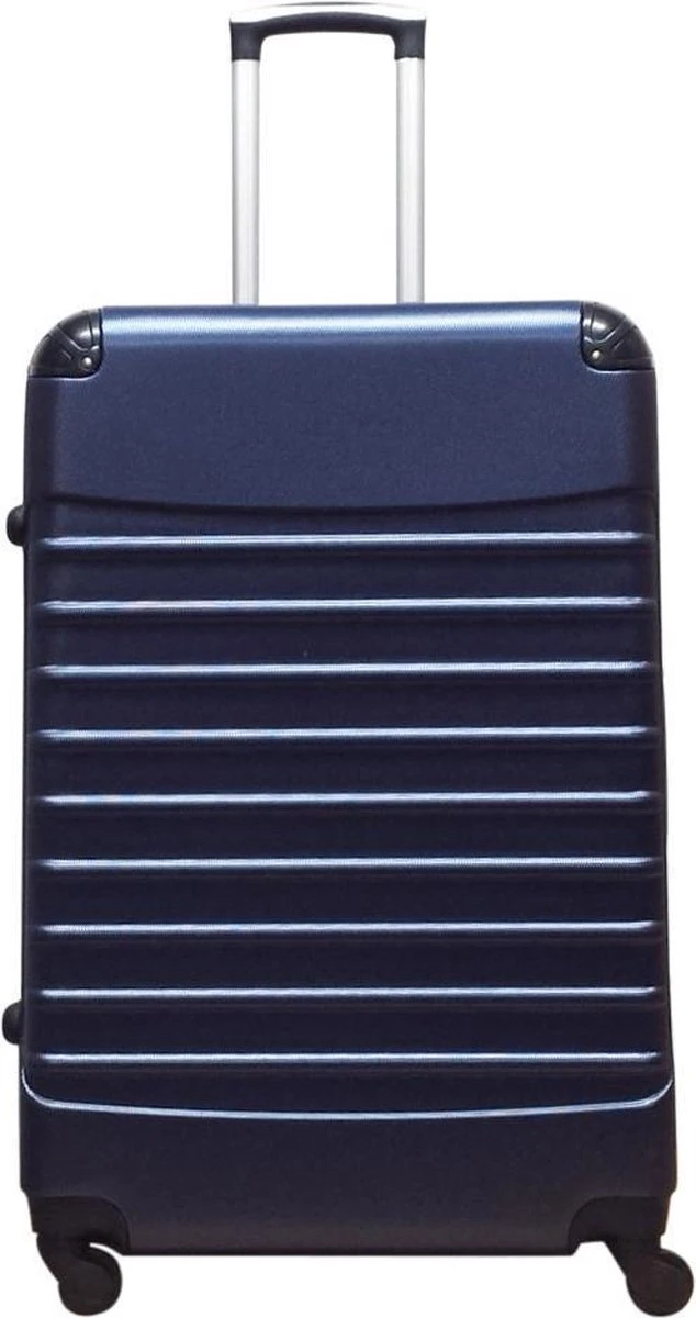 Castillo Quadrant 2 Delige ABS Kofferset (XL + S) - Donkerblauw 3 Castillo Quadrant 2 Delige ABS Kofferset (XL + S) - Donkerblauw - Afbeelding 3