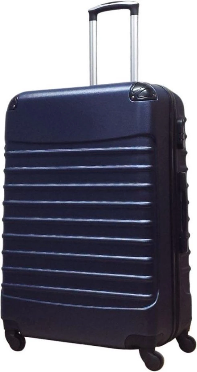 Castillo Quadrant 2 Delige ABS Kofferset (XL + S) - Donkerblauw 5 Castillo Quadrant 2 Delige ABS Kofferset (XL + S) - Donkerblauw - Afbeelding 5