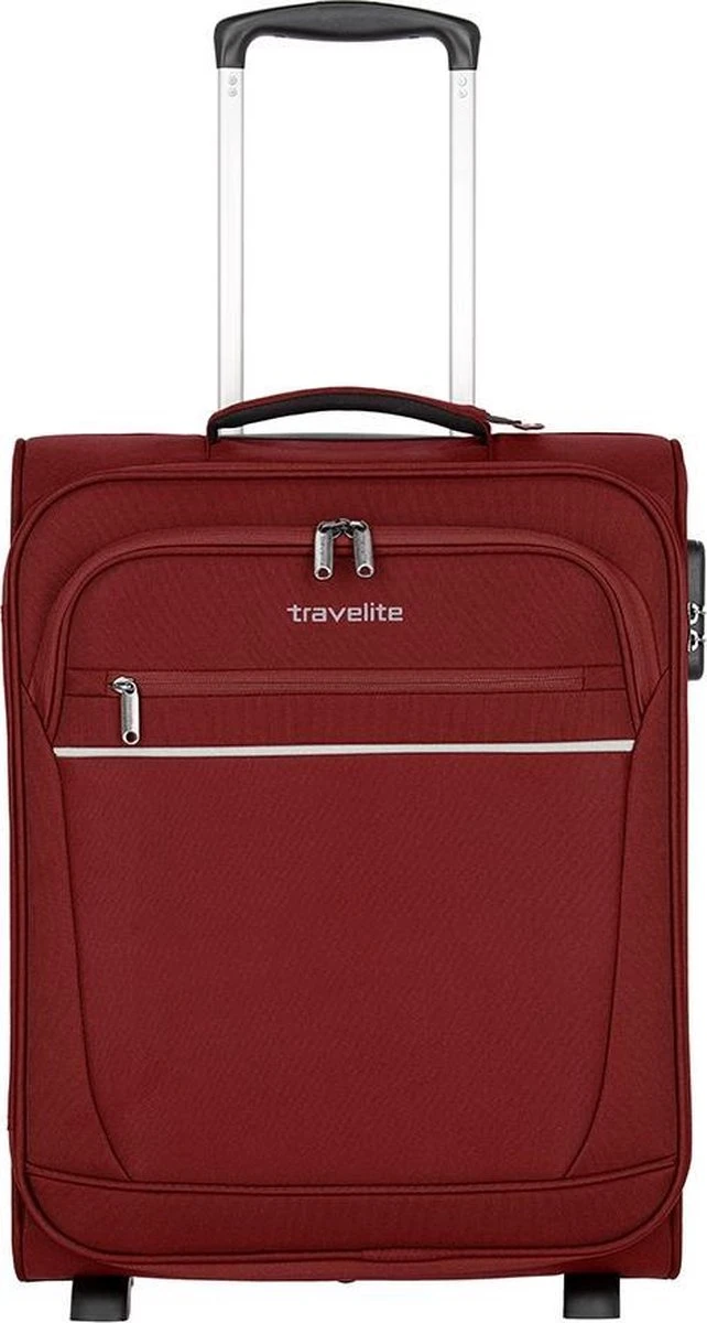 Travelite Cabin 2 Wheel Trolley Bordeaux 7 Travelite Cabin 2 Wheel Trolley Bordeaux - Afbeelding 7
