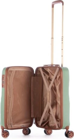 Oistr Florence Handbagage Spinner S Olive Green -Kofferland Goedkope Winkel 645x1200 1