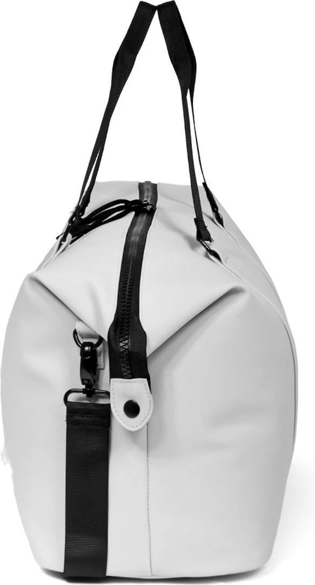 Norlander Dull PU Weekendtas - Met Draagriem - 56L - Grijs 4 Norlander Dull PU Weekendtas - Met Draagriem - 56L - Grijs - Afbeelding 4