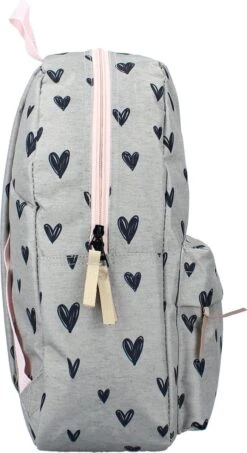 Milky Kiss Clever Girls - Rugzak - Schooltas Meisje - Grijs - Hartjes 13 Milky Kiss Clever Girls - Rugzak - Schooltas Meisje - Grijs - Hartjes -Kofferland Goedkope Winkel 654x1200 3