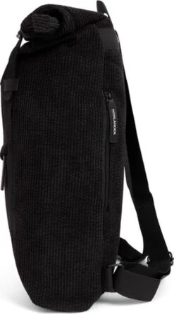 Norlander Vintage Ribbel Rugzak - Zwart - Corduroy - 28 Liter -Kofferland Goedkope Winkel 663x1200 3