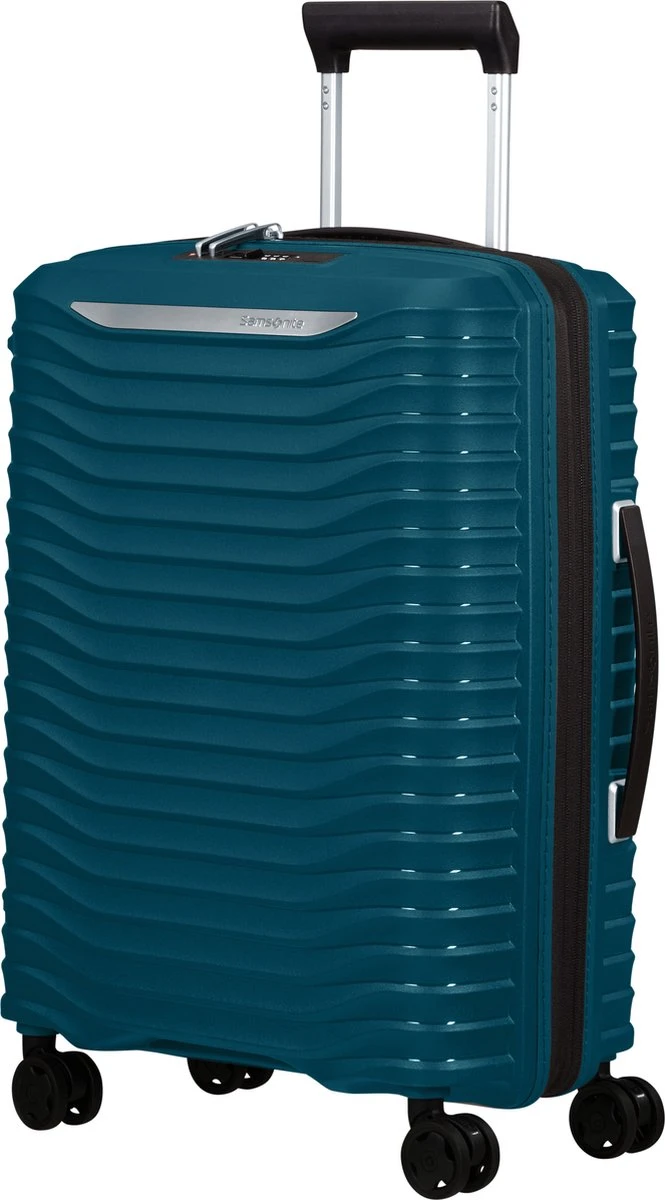 Samsonite Reiskoffer - Upscape Spinner 55/20 Uitbreidbaar (Handbagage) Petrol Blue 1 Samsonite Reiskoffer - Upscape Spinner 55/20 Uitbreidbaar (Handbagage) Petrol Blue