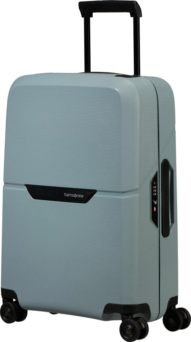 Samsonite Reiskoffer - Magnum Eco Spinner 55/20 (Handbagage) Ice Blue 1 Samsonite Reiskoffer - Magnum Eco Spinner 55/20 (Handbagage) Ice Blue