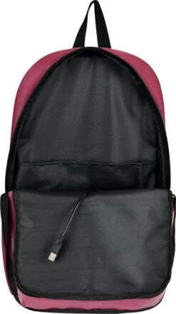 SafeSave Rugtas – Waterafstotende Schooltas Met Laptop Vak En Usb Aansluiting – Schoudertas – 15.6 Inch – Rood -Kofferland Goedkope Winkel 672x1200 5