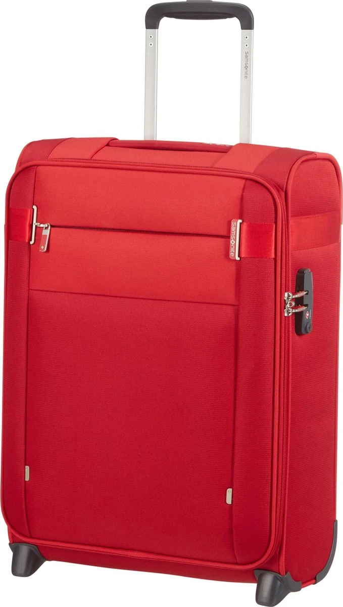 Samsonite Reiskoffer - Citybeat Upright 55/20 (Handbagage) Red 1 Samsonite Reiskoffer - Citybeat Upright 55/20 (Handbagage) Red
