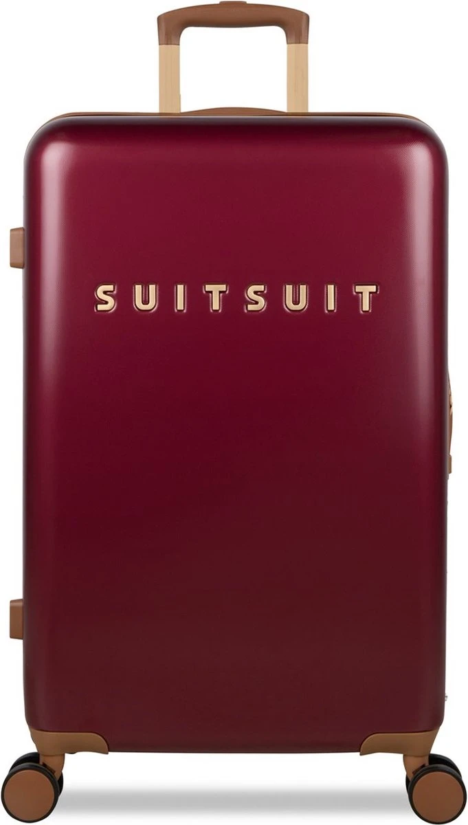 SUITSUIT - Fab Seventies Classic - Biking Red - Reiskoffer (66 Cm) 1 SUITSUIT - Fab Seventies Classic - Biking Red - Reiskoffer (66 Cm)
