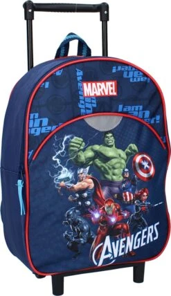 Avengers Thema Trolley/reistas Rugzak Koffertje 33 Cm Voor Kinderen - Weekendtasje Voor Kinderen -Kofferland Goedkope Winkel 692x1200 1