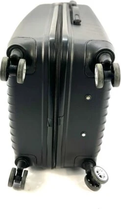 AATravel M Reiskoffer - Trolley ABS - Met Dubbele Wielen - 66 Cm - 66 Liter - Zwart -Kofferland Goedkope Winkel 698x1200 1