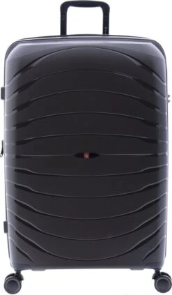 Gladiator Kick-Off Grote Koffer Expandable -76 Cm - 99/125 Liter - Eco Friendly Recyclebaar PP - Donkergrijs -Kofferland Goedkope Winkel 700x1200 2