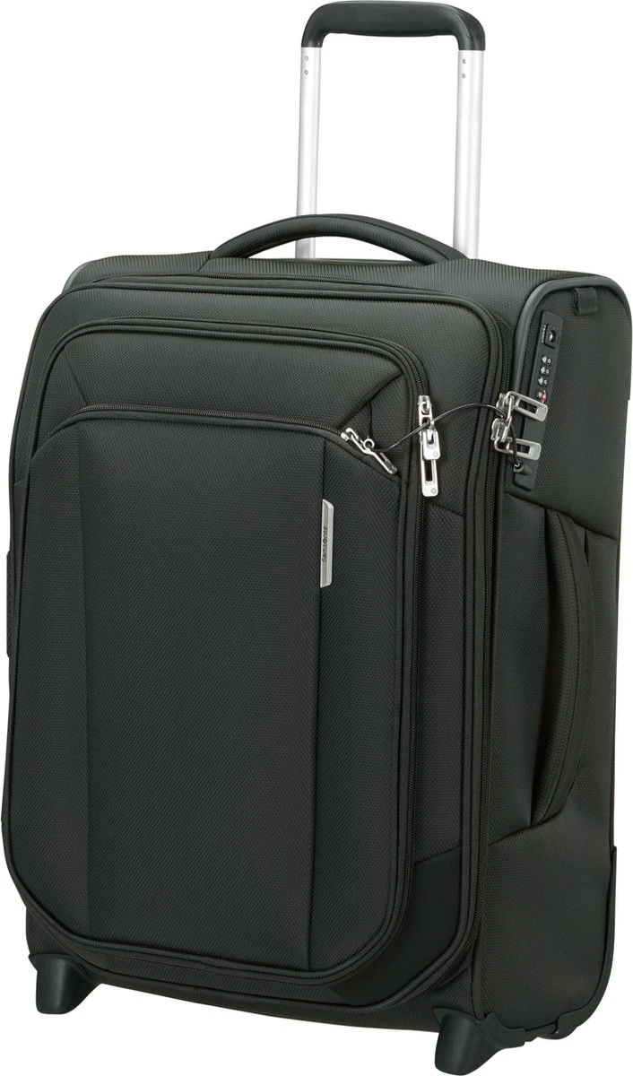 Samsonite Reiskoffer - Respark Upright 55/20 Exp (Handbagage) Forest Green 1 Samsonite Reiskoffer - Respark Upright 55/20 Exp (Handbagage) Forest Green