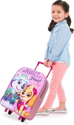Paw Patrol Skye & Everest Trolley Koffer School Logeren Vakantie -Kofferland Goedkope Winkel 713x1200