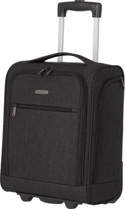 Travelite Handbagage Zachte Koffer / Trolley / Reiskoffer - Cabin - 43 Cm - Zwart 17 Travelite Handbagage Zachte Koffer / Trolley / Reiskoffer - Cabin - 43 Cm - Zwart -Kofferland Goedkope Winkel 722x1200 1