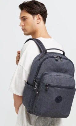 Kipling SEOUL Rugzak, 27 Liter, 15 Inch Laptopvak - Active Denim 13 Kipling SEOUL Rugzak, 27 Liter, 15 Inch Laptopvak - Active Denim -Kofferland Goedkope Winkel 726x1200 2