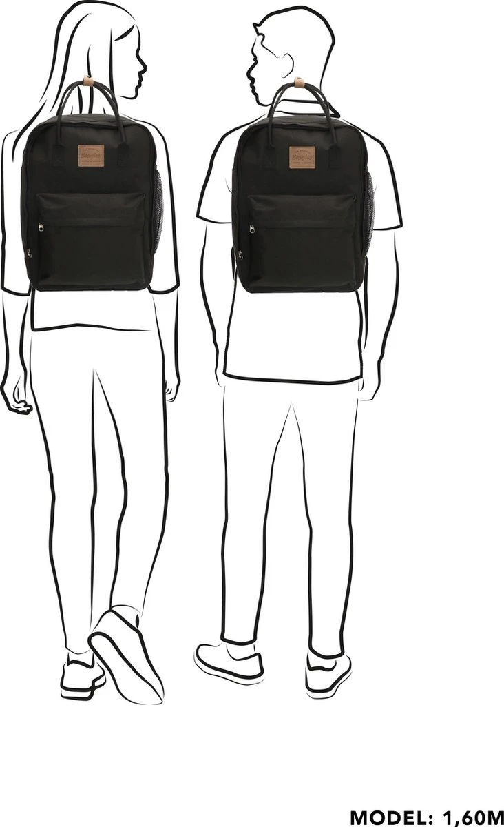 Beagles Originals Rugzak 15.6'' Torrent Zwart 6 Beagles Originals Rugzak 15.6'' Torrent Zwart - Afbeelding 6