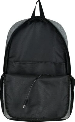 SafeSave Rugtas – Waterafstotende Schooltas Met Laptop Vak En Usb Aansluiting – Schoudertas – 15.6 Inch – Licht Grijs -Kofferland Goedkope Winkel 736x1200 1