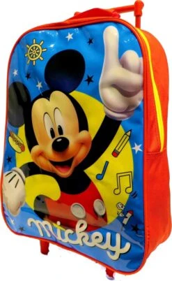 Disney MICKEY MOUSE Trolley Koffertje Vakantie Logeren Tripjes -Kofferland Goedkope Winkel 738x1200