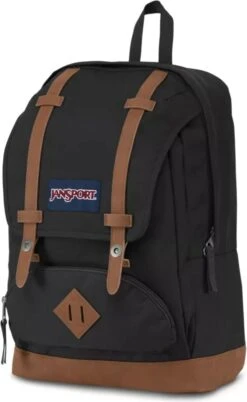 JanSport CORTLANDT Rugzak, 25 Liter, 15 Inch Laptopvak - Black -Kofferland Goedkope Winkel 738x1200 4