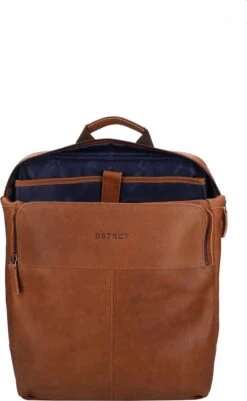 DSTRCT Limited Rugtas - 15,6 Inch Laptoptas - Cognac -Kofferland Goedkope Winkel 740x1200 7