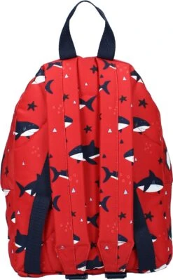 Prêt Get Excited Rugzak - Rood - Haai -Kofferland Goedkope Winkel 743x1200 2