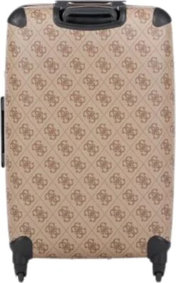 Guess Berta 28 In 4 Wheeler Dames Reiskoffer - Bruin/Beige 5 Guess Berta 28 In 4 Wheeler Dames Reiskoffer - Bruin/Beige -Kofferland Goedkope Winkel 746x1200 1