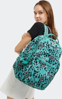 Kipling Seoul Rugzak - Leopard Flower -Kofferland Goedkope Winkel 753x1200 11