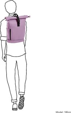 Daniel Ray Highlands Rolltop Laptop Rugzak Waterproof - 15,6 Inch - Lichtpaars 13 Daniel Ray Highlands Rolltop Laptop Rugzak Waterproof - 15,6 Inch - Lichtpaars -Kofferland Goedkope Winkel 758x1200 3