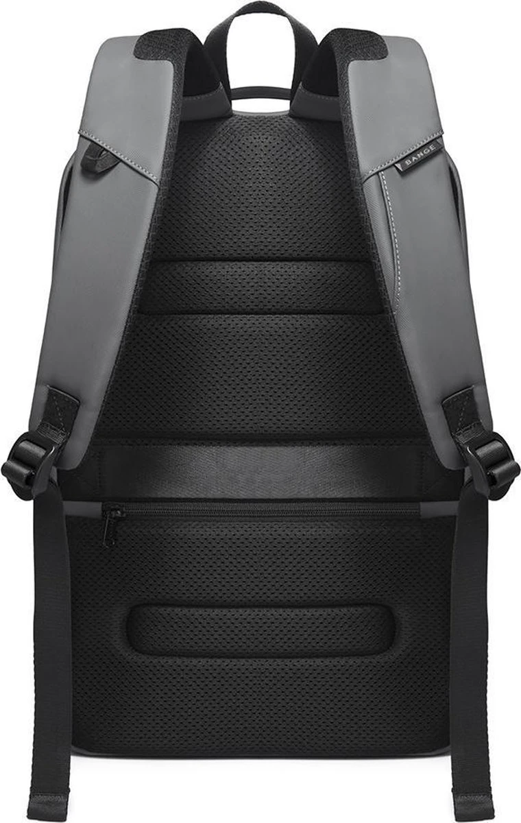 Bange Rugtas - 15,6 Inch - Laptop Rugzak - USB-aansluiting - Waterafstotend - Zwart - Incl. Smart Thermosfles 3 Bange Rugtas - 15,6 Inch - Laptop Rugzak - USB-aansluiting - Waterafstotend - Zwart - Incl. Smart Thermosfles - Afbeelding 3