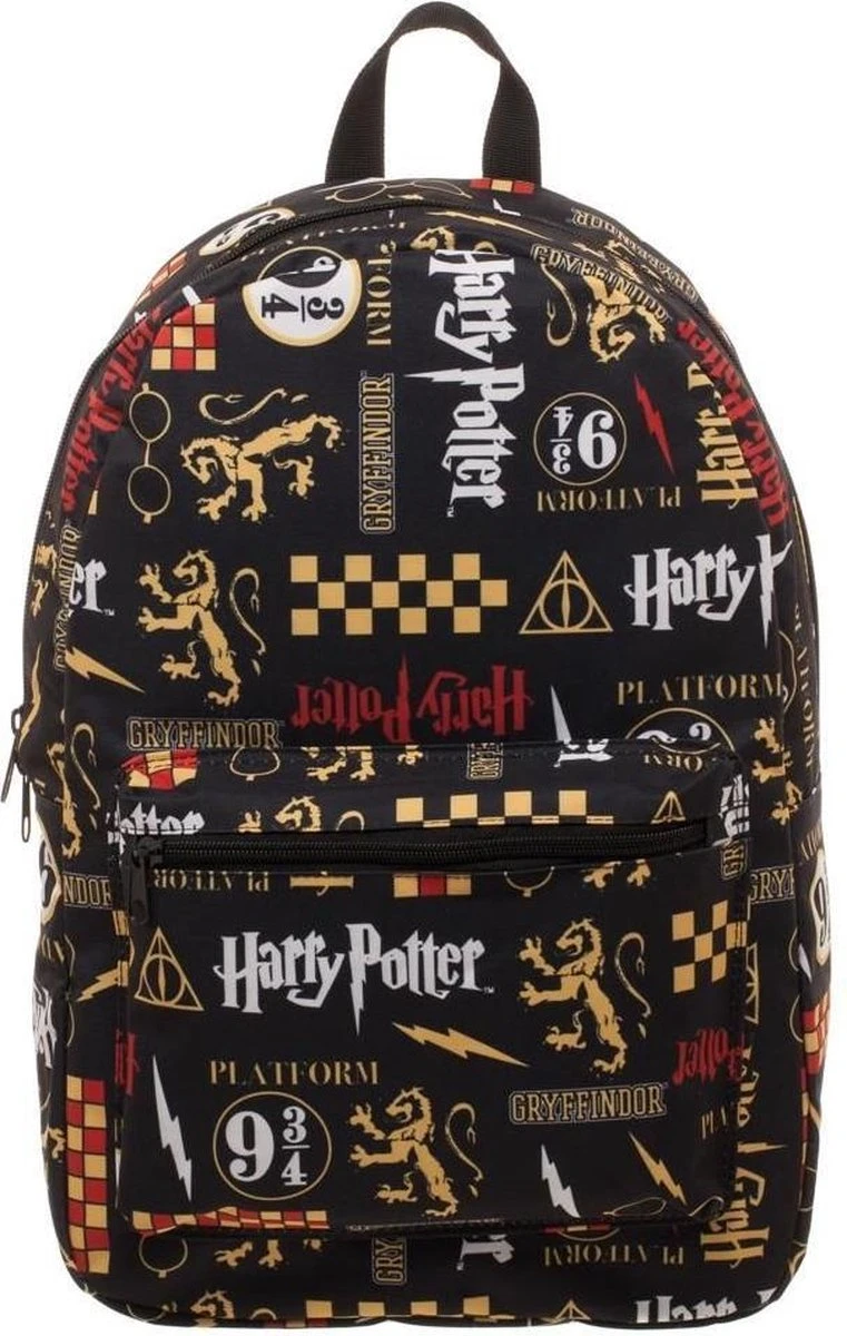Warner Bros - Harry Potter - Rugzak - Multi Colour - Hoogte 42cm 1 Warner Bros - Harry Potter - Rugzak - Multi Colour - Hoogte 42cm