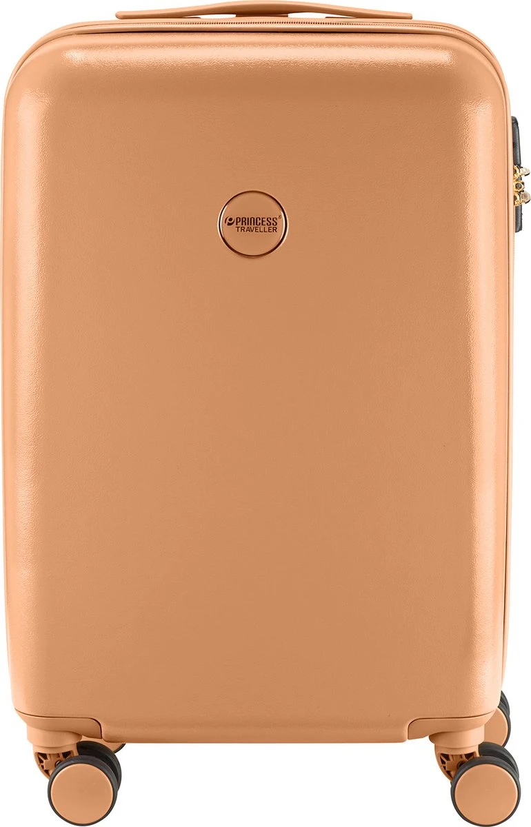 Princess Traveller Harlem - Handbaggage Koffer - Recycled PET - Camel - S (55cm) 1 Princess Traveller Harlem - Handbaggage Koffer - Recycled PET - Camel - S (55cm)