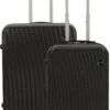 SB Travelbags Kofferset - 2 Delige -Zwart - 65cm/55cm