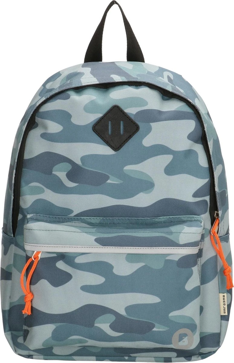 Beagles Originals Limited Edition Rugzak - 14 Inch Laptopvak - Blauw Camouflage 1 Beagles Originals Limited Edition Rugzak - 14 Inch Laptopvak - Blauw Camouflage