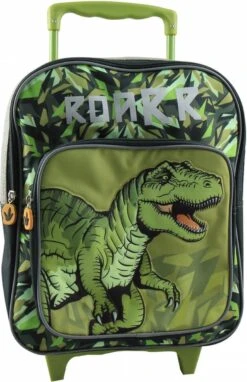 Dinosaurus Jongens Trolley Groen 29x15x39