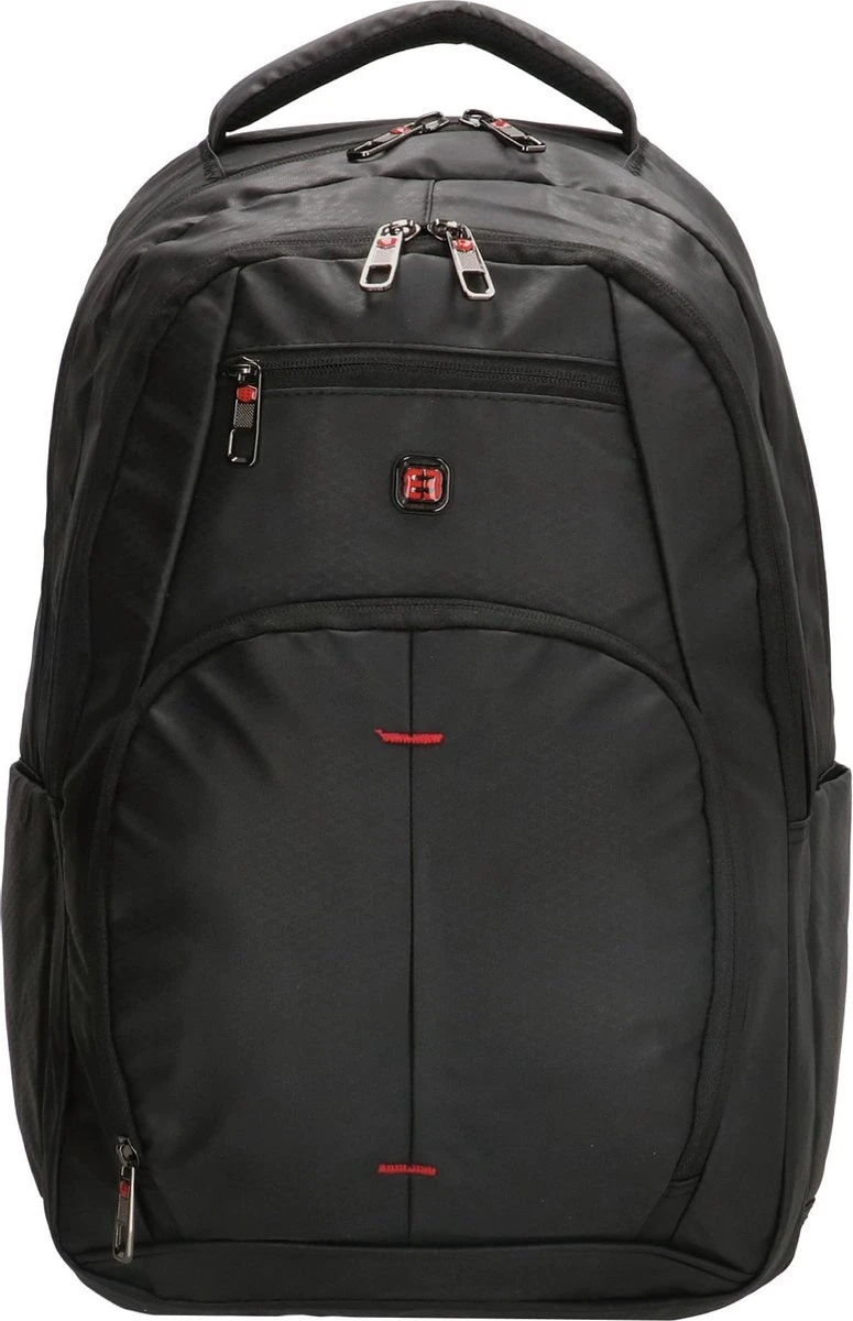 Enrico Benetti Northern 47219 Sportieve Laptoprugzak 17" - Zwart 1 Enrico Benetti Northern 47219 Sportieve Laptoprugzak 17" - Zwart