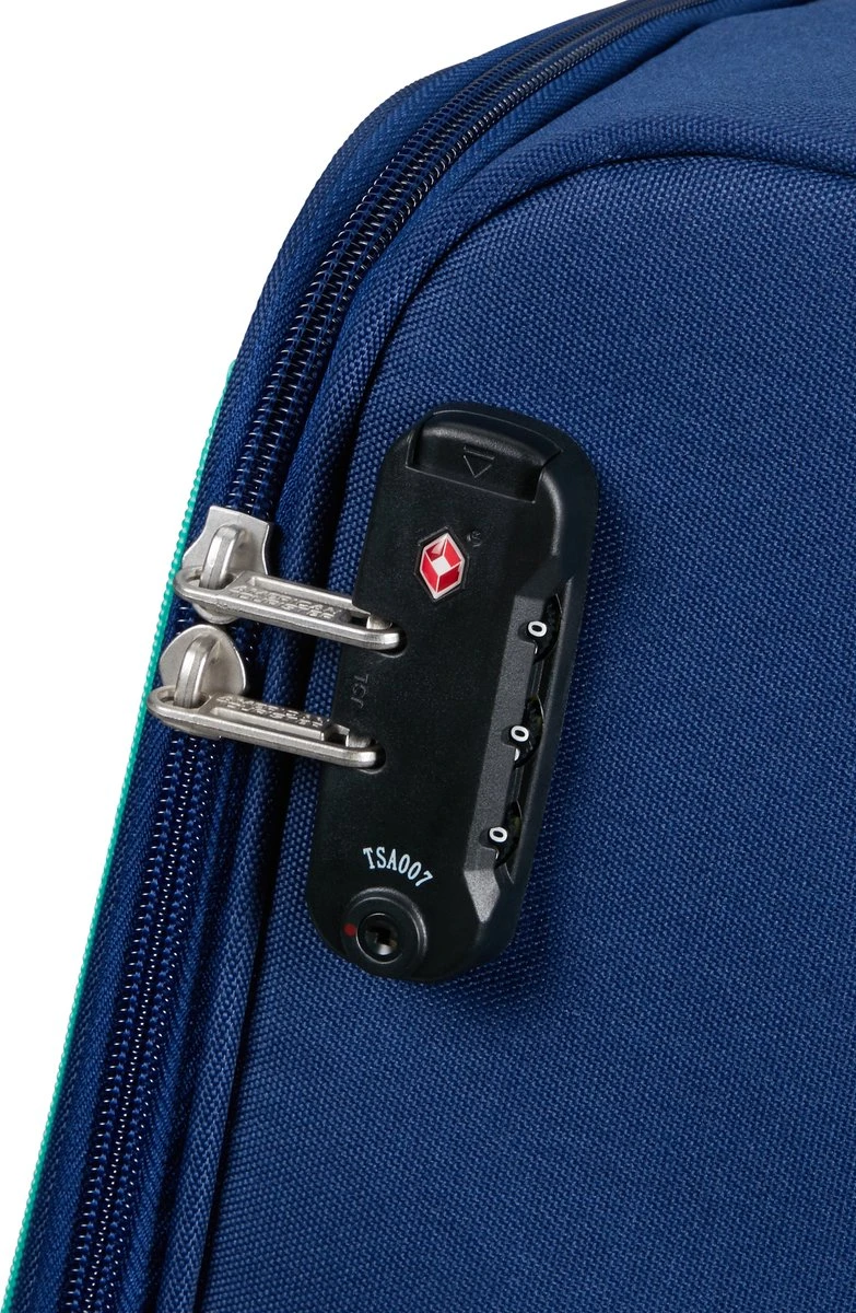 American Tourister Reiskoffer - Sea Seeker Spinner 55cm (Handbagage)- Combat Navy 4 American Tourister Reiskoffer - Sea Seeker Spinner 55cm (Handbagage)- Combat Navy - Afbeelding 4