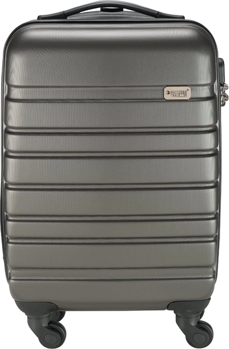 Princess Traveller Singapore Handbagage Koffer 55 Cm - Antraciet 1 Princess Traveller Singapore Handbagage Koffer 55 Cm - Antraciet