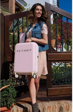 SUITSUIT - Fabulous Fifties - Pink Dust - Handbagage (55 Cm) -Kofferland Goedkope Winkel 789x1200