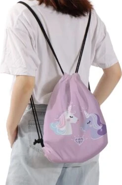 Zwemtas - Gymtas "Friends" - Luxe Rugtas Met Trekkoorden - School Tas - Rugzak -Kofferland Goedkope Winkel 795x1200 9